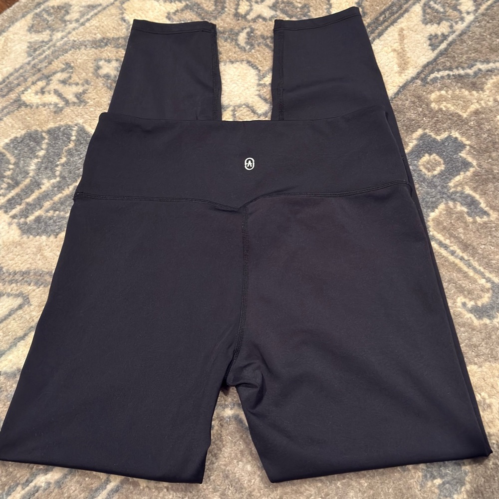 JustFab Active Black High Waisted Leggings - Size Medium - NWOT Gym Yoga